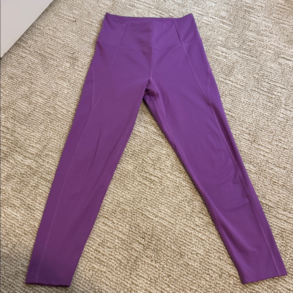 Girlfriend Collective dark Lavender Leggings